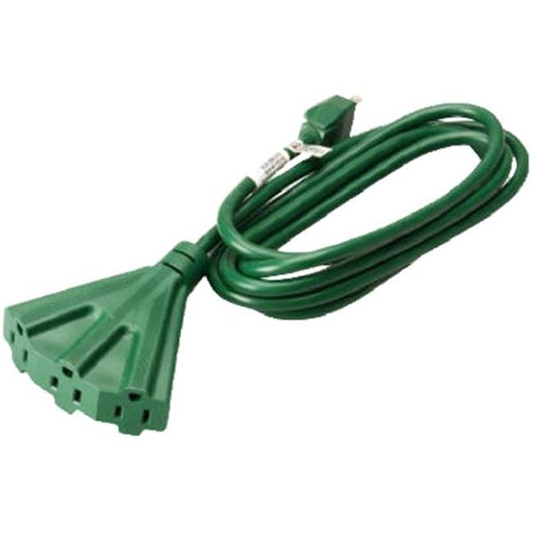 Master Electronics Master Electrician 04315ME 35 ft. Green Outdoor Extension Cord 834653